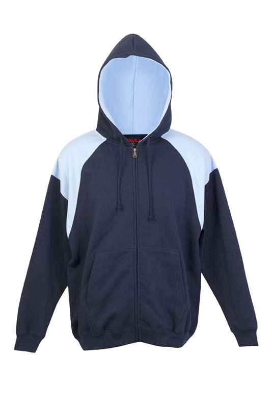 Contrast Zip Fleecy Hoodie image4